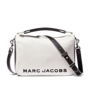 Marc Jacobs Colorblock White Leather Box 23 Bag NWT